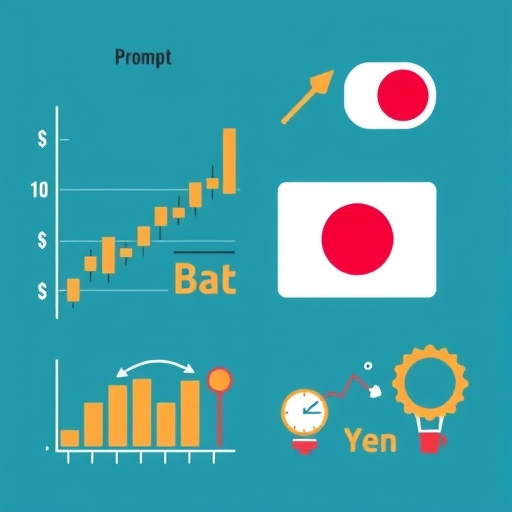 กราฟอัตราแลกเปลี่ยนระหว่างเงินบาทไทยและเยนญี่ปุ่น