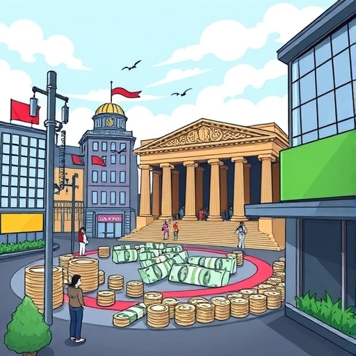 ภาพตลาดการเงินที่แสดงการทำธุรกรรม Repo