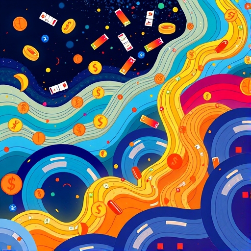 ภาพแสดงการออกแบบที่ซับซ้อนเกี่ยวกับผลกระทบของสภาพคล่องต่อการซื้อขาย