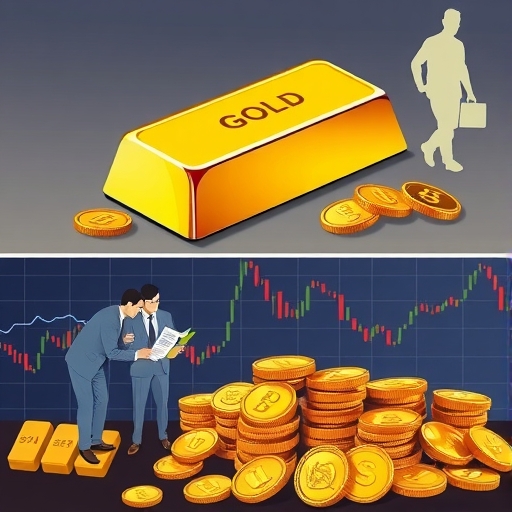 ทองคำแท่งที่แสดงถึงการลงทุนที่ปลอดภัยในช่วงเศรษฐกิจไม่แน่นอน