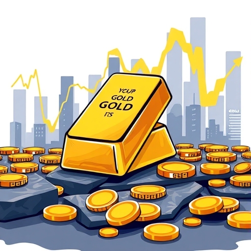 นักลงทุนกำลังวิเคราะห์แนวโน้มทองคำท่ามกลางแผนภูมิเงินเฟ้อ