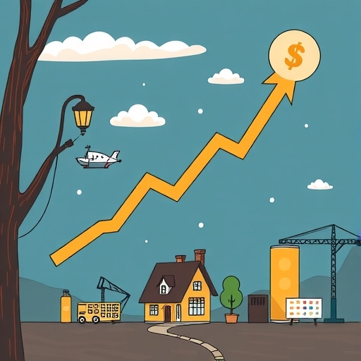 ภาพแสดงผลกระทบทางเศรษฐกิจจากการปรับขึ้นอัตราดอกเบี้ย