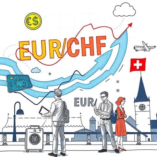 นักเทรดวิเคราะห์ข้อมูลและแนวโน้ม EUR/CHF