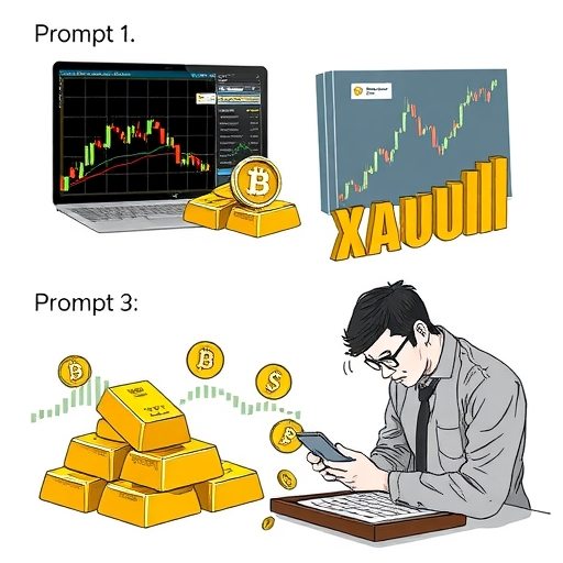 ภาพทองคำและสัญลักษณ์ XAUUSD