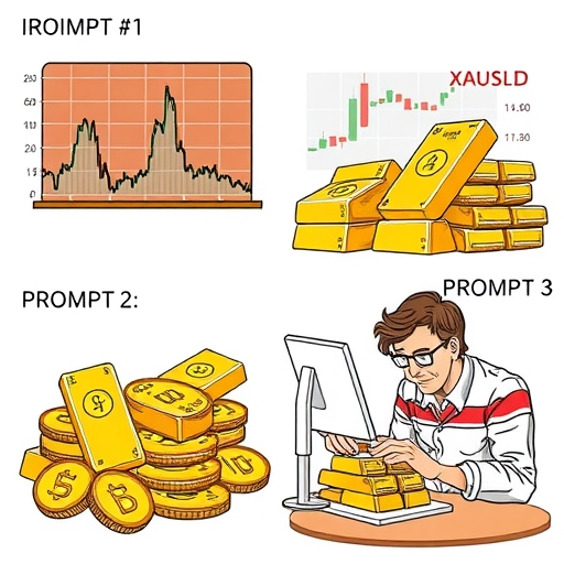 การเทรดทองคำ XAUUSD กับกราฟและทองคำแท่ง