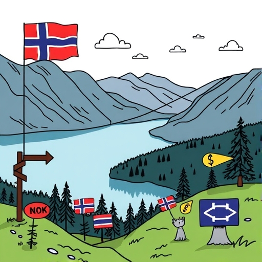 ผู้ค้าเปิดการวิเคราะห์เพื่อนราคา NOK เทียบกับ THB