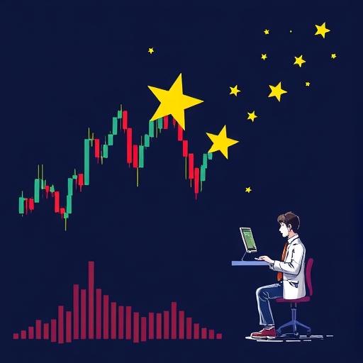 การตีความแท่งเทียนดาวตกโดยนักเทรด