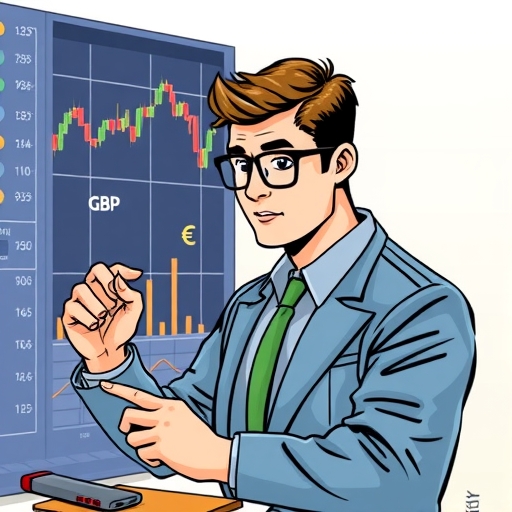 กราฟแสดงอัตราแลกเปลี่ยน GBP และ EUR