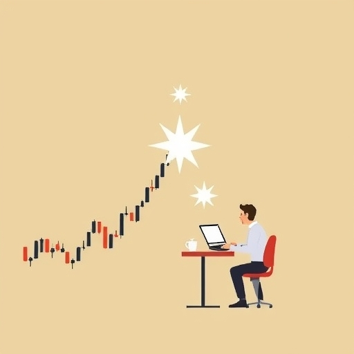 การแสดงภาพจิตวิทยาตลาดขณะแท่งเทียนดาวตก