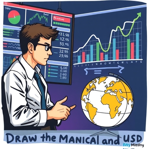 นักเทรดกำลังวิเคราะห์แนวโน้มค่าเงินดอลลาร์