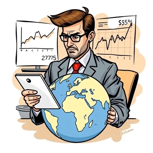 กราฟทางการเงินที่แสดงถึงความแข็งแกร่งของดอลลาร์