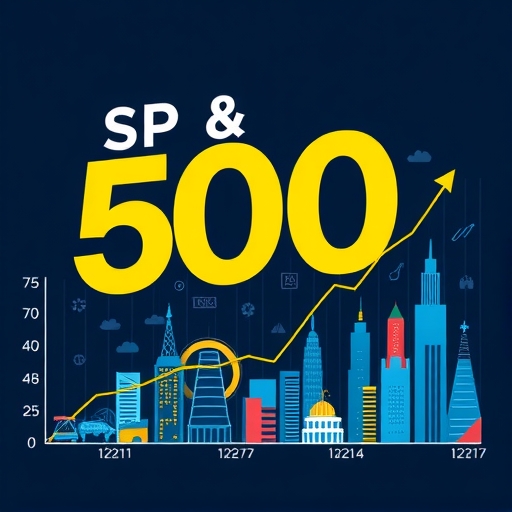 กราฟการเติบโตทางการเงินของ S&P 500