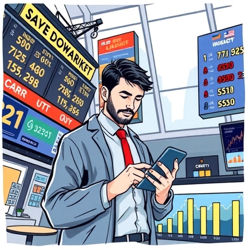 การแสดงภาพข้อมูลการเงินและกราฟที่เน้นตัวชี้วัดสำคัญ