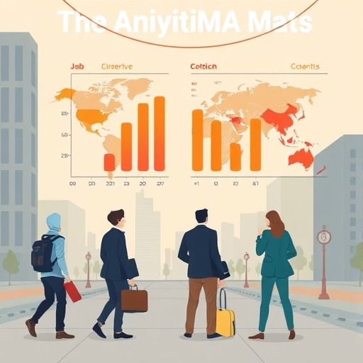 กราฟข้อมูลเกี่ยวกับอัตราการว่างงานทั่วโลก