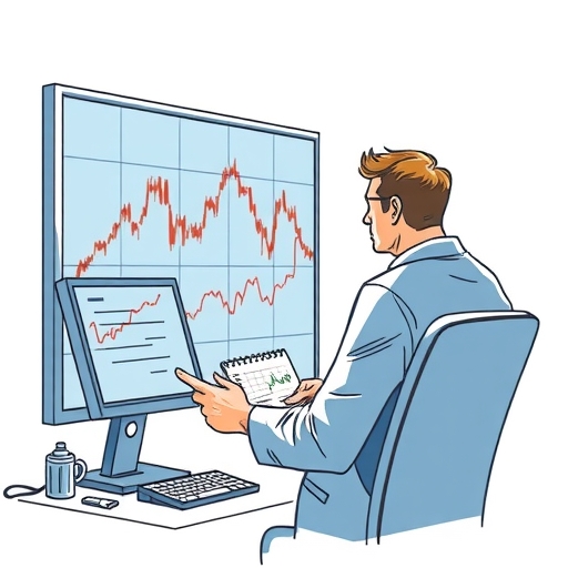 กราฟแสดงการวิเคราะห์ RSI