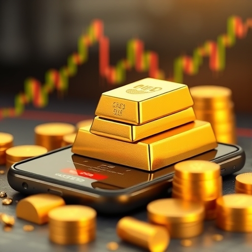 การซื้อขายทองคำดิจิตอลผ่านแอปพลิเคชันมือถือ