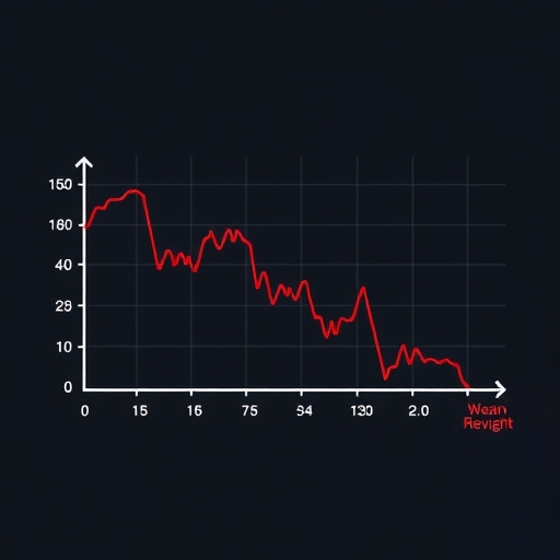 การแสดงภาพเชิงความผันผวนและการเคลื่อนไหวของราคาเฉลี่ย