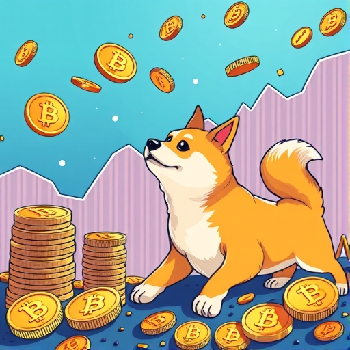 ชิบะอินุกำลังมองไปยังอนาคตทางการเงินที่สดใส