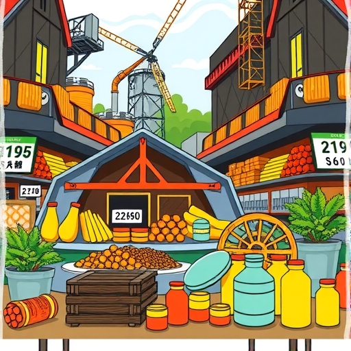 ภาพแสดงสินค้าพลังงานและการลงทุนในตลาด