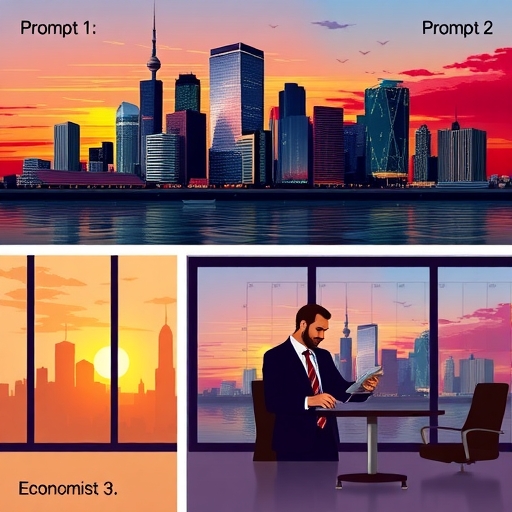 นักเศรษฐศาสตร์กำลังวิเคราะห์ข้อมูลในห้องประชุม