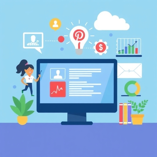 一張象徵金融決策與市場動態的數位圖像