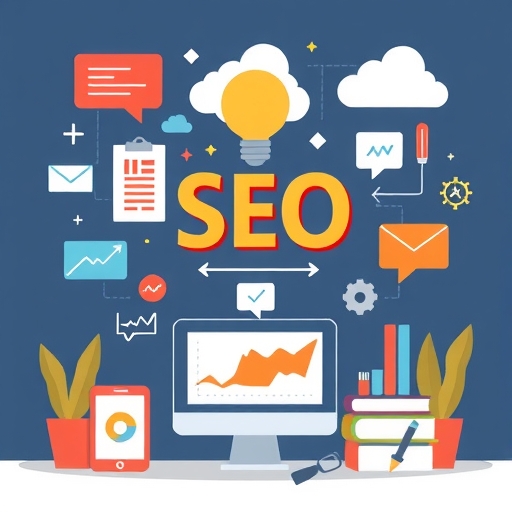 一個人沉思並分析數據與策略的抽象插圖