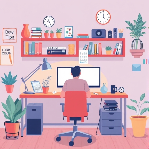 一位專業人士正有條不紊地整理工作區，象徵大型設備維修的縝密規劃。