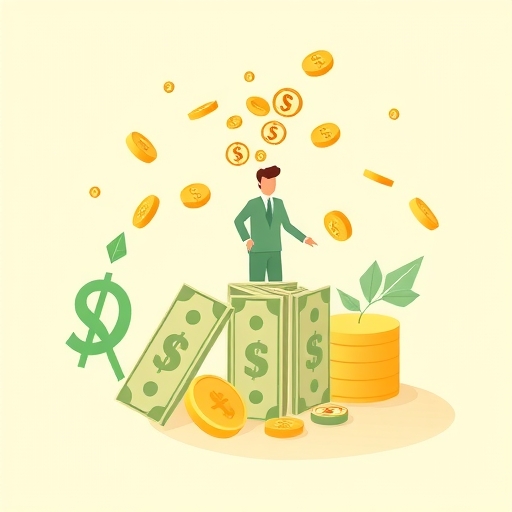 一張關於資金管理的插圖
