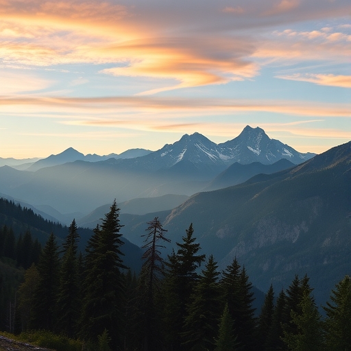 廣闊的山地景觀