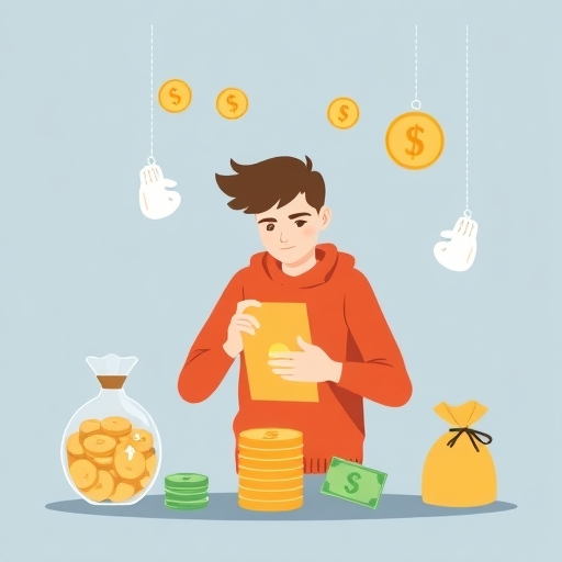 一個人在做預算規劃