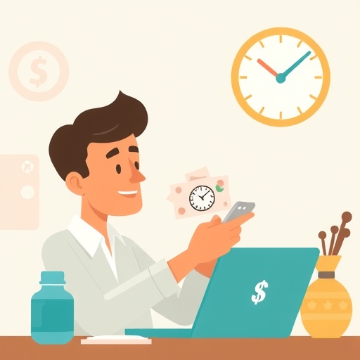 一個人在做預算規劃