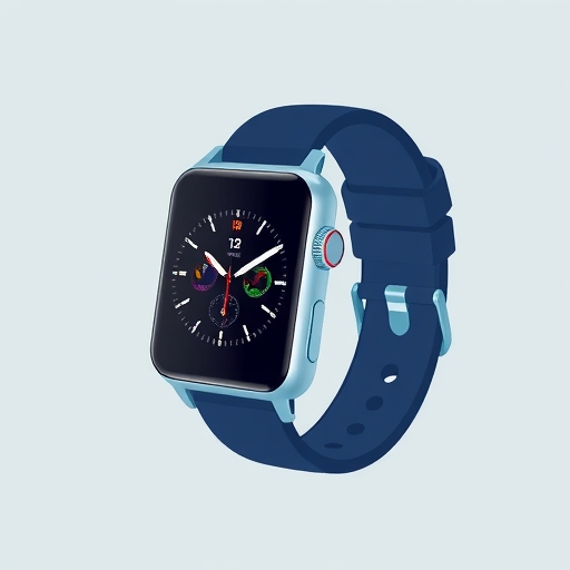 智慧手錶畫面顯示金融圖表與即時市場資訊