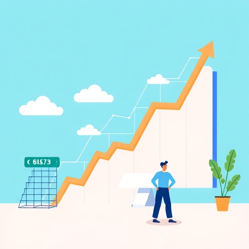 描繪全球金融連結的網站介面圖