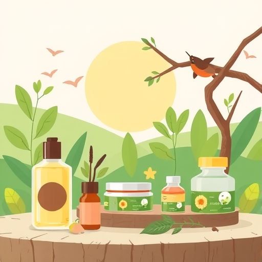 一個關於環保與永續發展的插畫