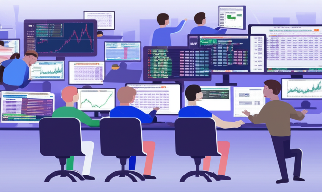 ภาพประกอบนักเทรดที่ใช้งานบัญชี ECN ในการซื้อขายสกุลเงิน
