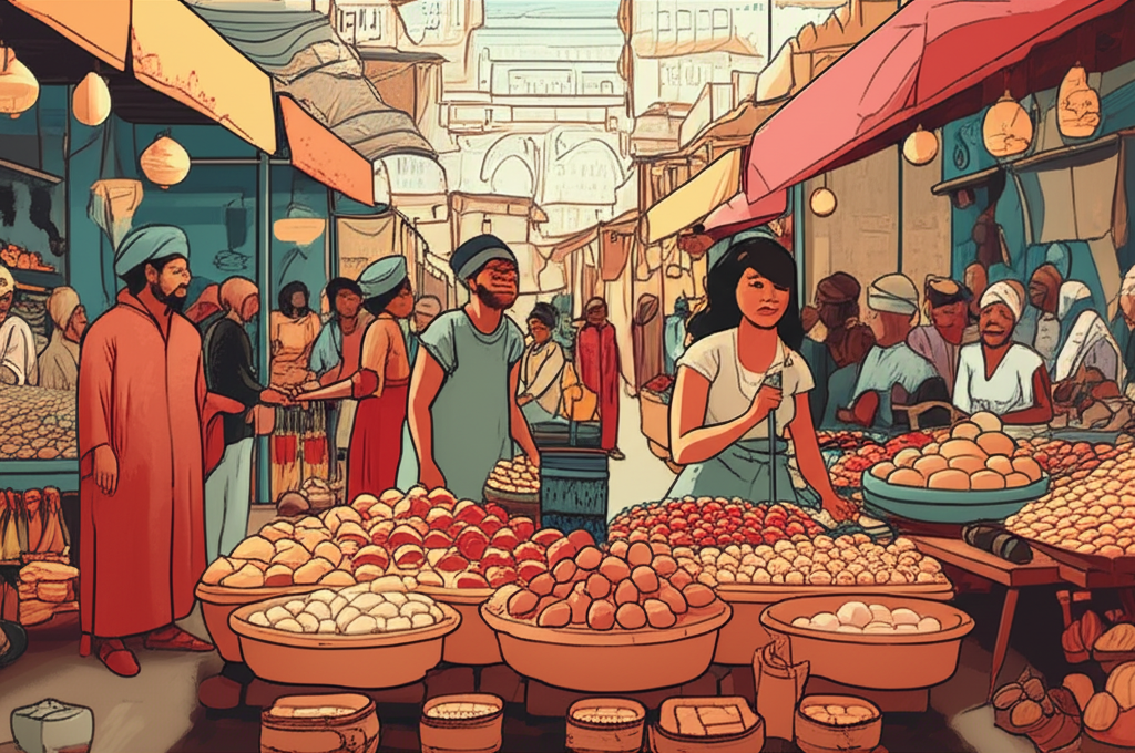 บรรยากาศการทำงานของเทรดเดอร์หลากหลายกลุ่มในพื้นที่เทรด